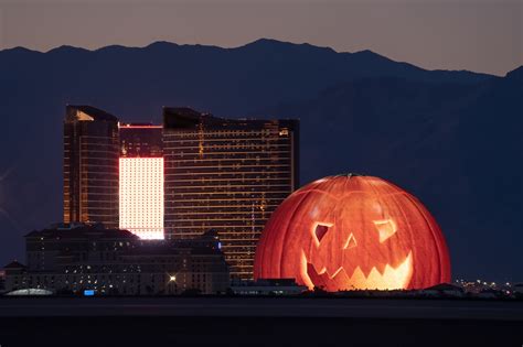 sphere at the venetian vegas.